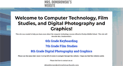 Desktop Screenshot of mrsdombrowski.com